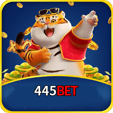 Imagem promocional da 445bet mostrando a plataforma e suas vantagens